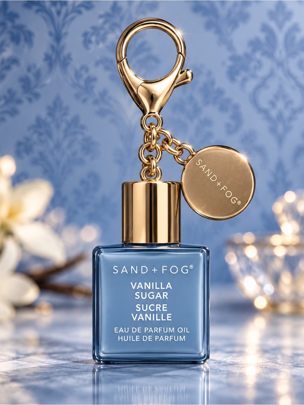 SAND+FOG Vanilla Sugar Keychain Perfume Oil 💙